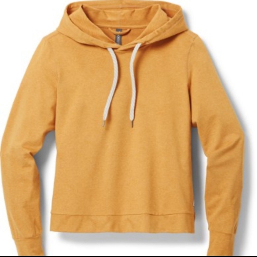 Vuori Halo Essential Hoodie - Gold - size S
